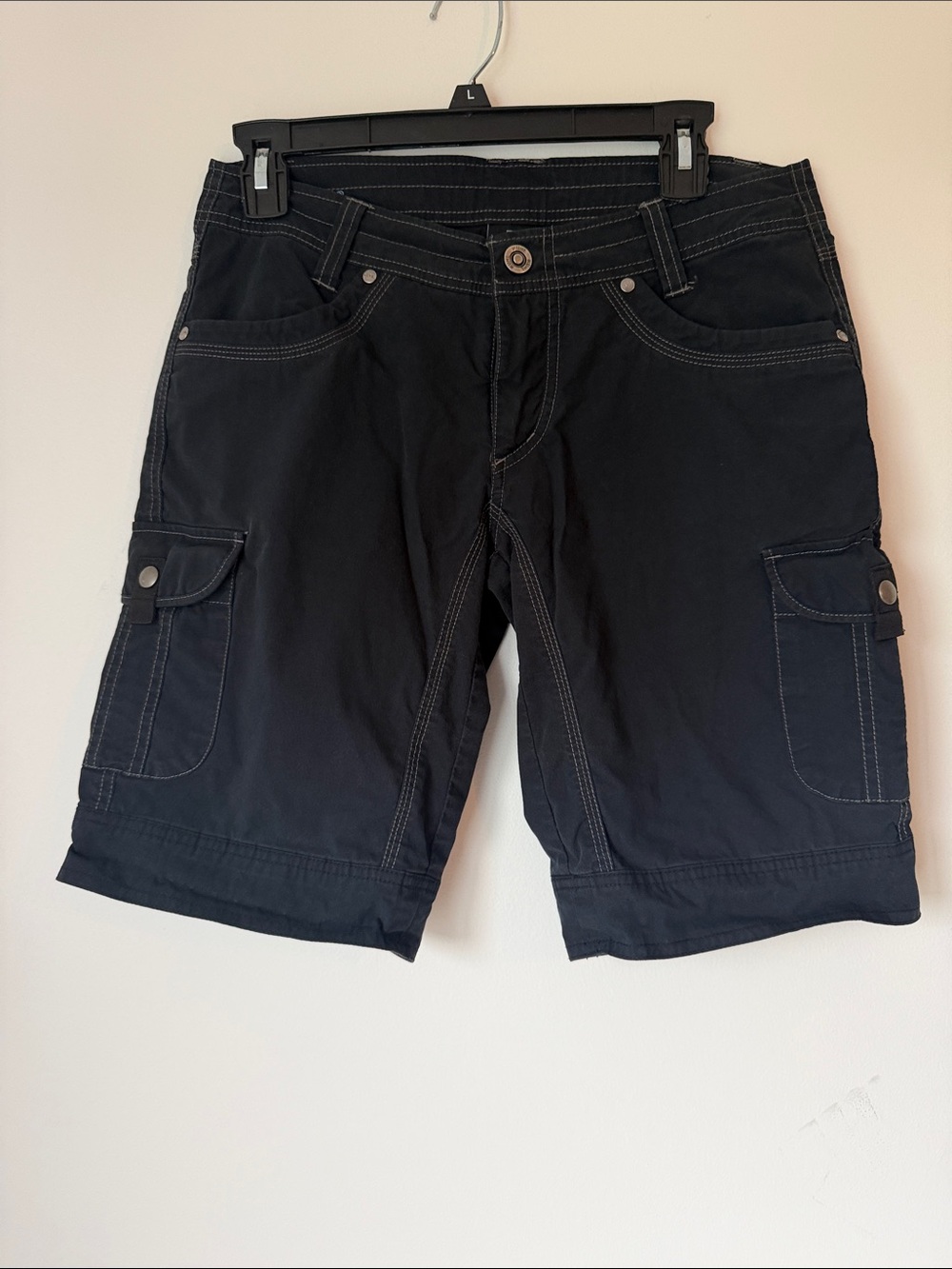 Kuhl Black Women's Cargo hiking Athletic Shorts